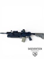 Retro AR platform with mil-spec active reset FRT installed