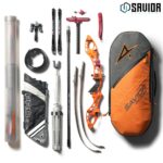 Hyperion Recurve Bow Case Hunter Orange Ash Gray interior compartments and storage layout